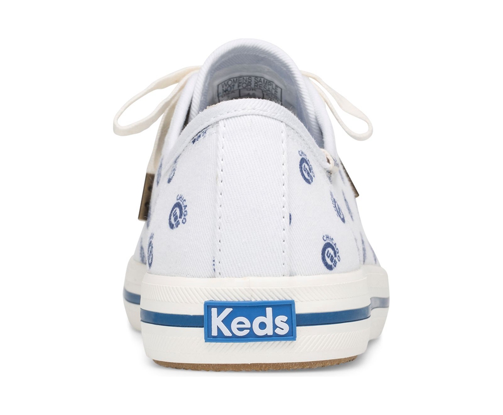 Keds Sneakers White/Blue - Kickstart MLB® - Womens JZEXSU-186